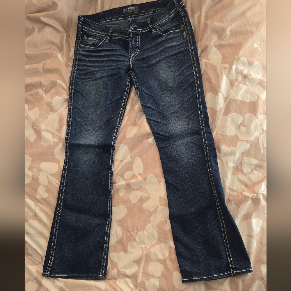 Silver twisted bootcut - Picture 4 of 5